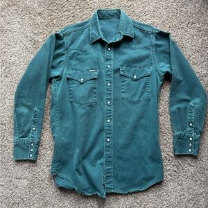 Carhart unisex Button-Up Shirt. Workwear perfection
